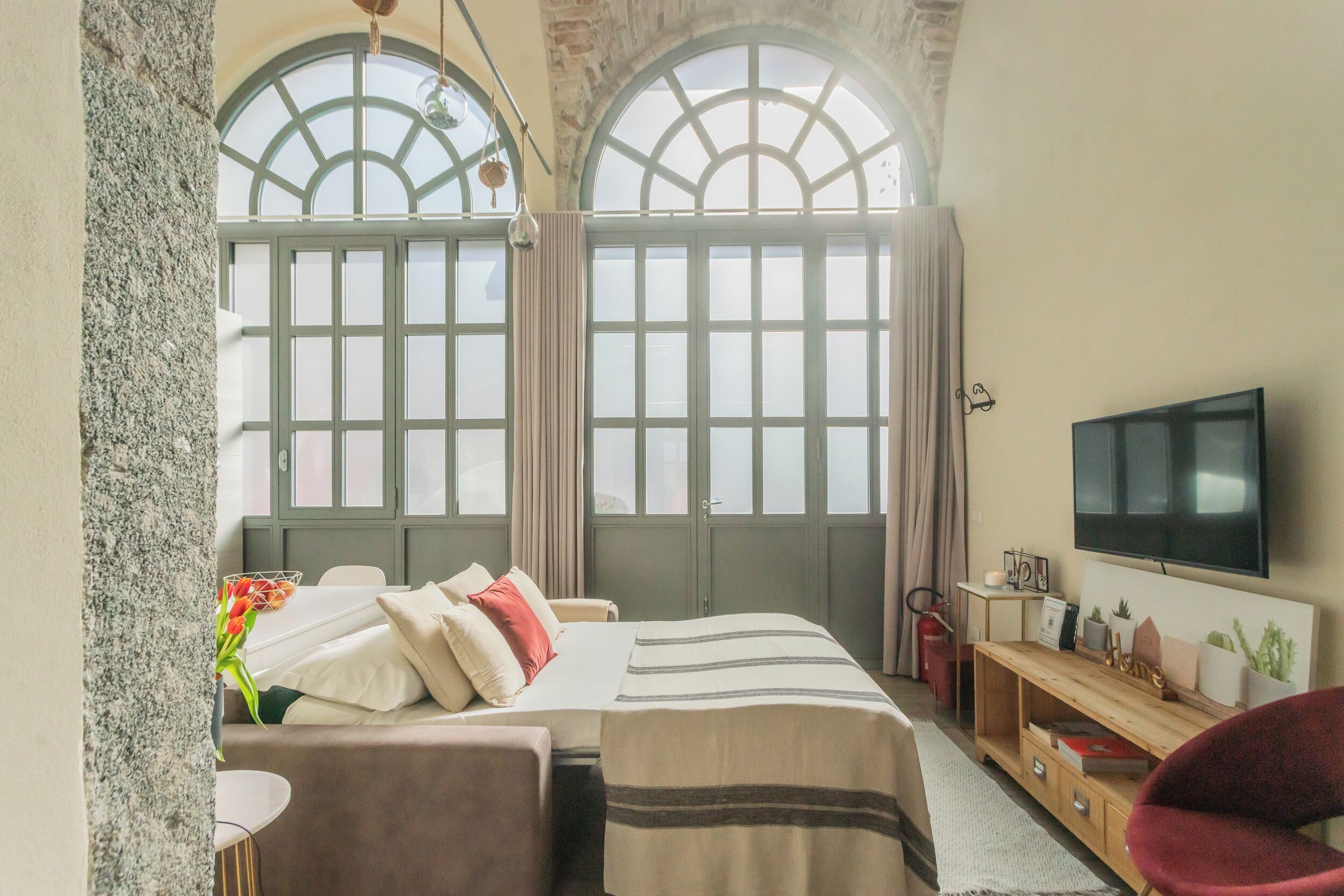 1 bedroom, iron/ironing board, cots/infant beds, bed sheets