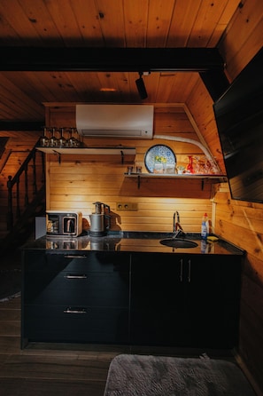 Comfort-Bungalow, Bergblick | 1 Schlafzimmer, kostenloses WLAN