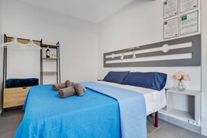 1 bedroom, desk, iron/ironing board