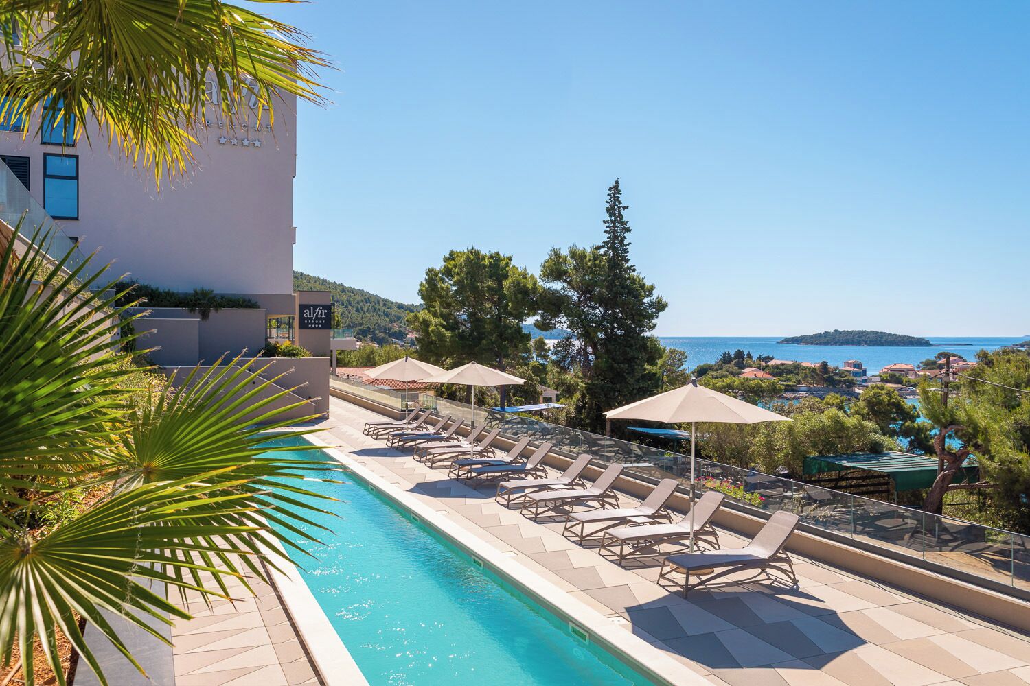 Seasonal outdoor pool
