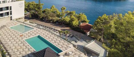 Façade de lâhĂ©bergement