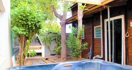 Comfortable air-conditioned chalet with private Jacuzzi