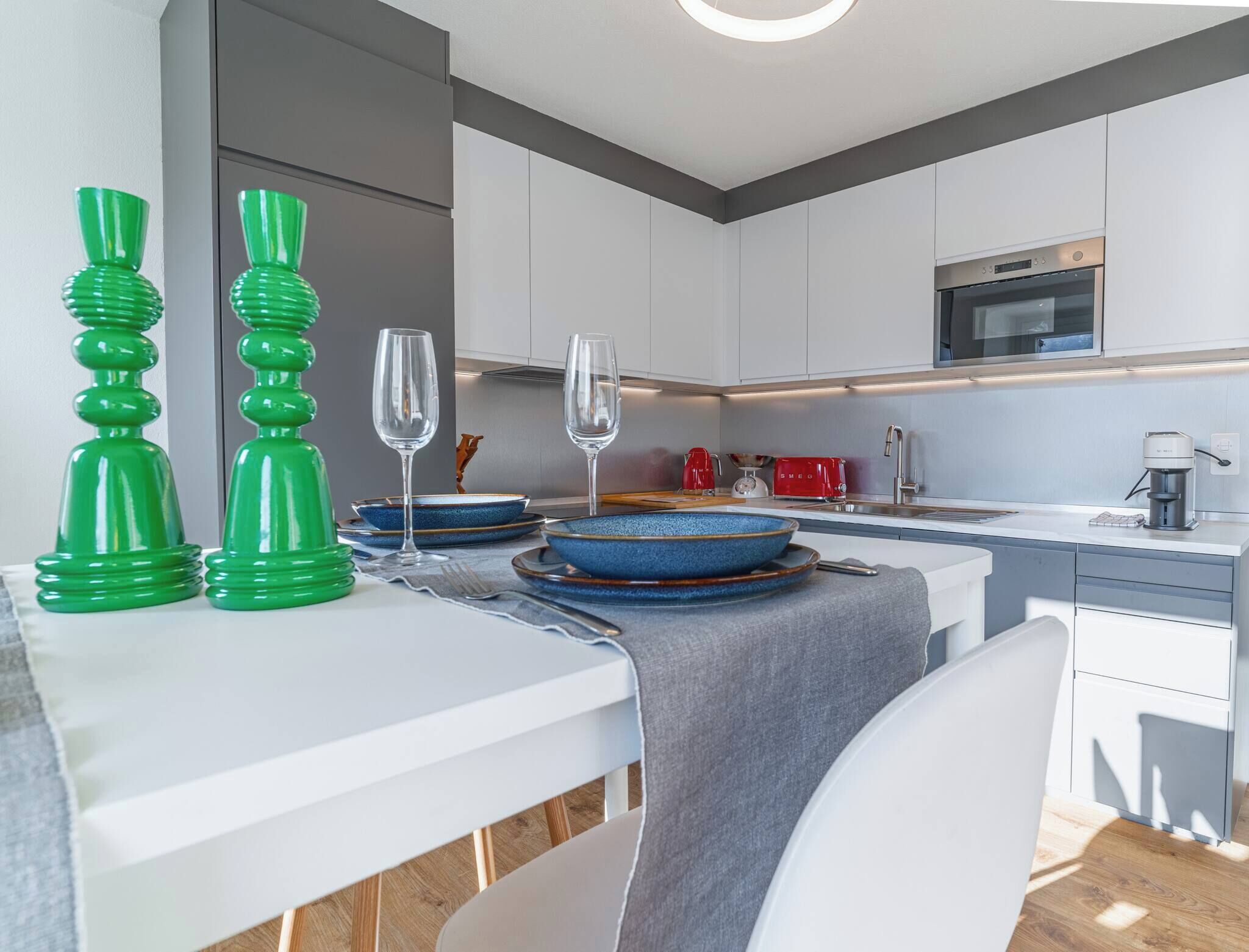 Appartamento, 1 camera da letto, balcone, vista giardino | Sala da pranzo