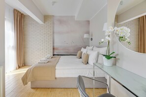 Comfort appartement | Hypoallergeen beddengoed, individueel gedecoreerd