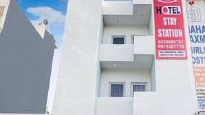Fassade der Unterkunft
