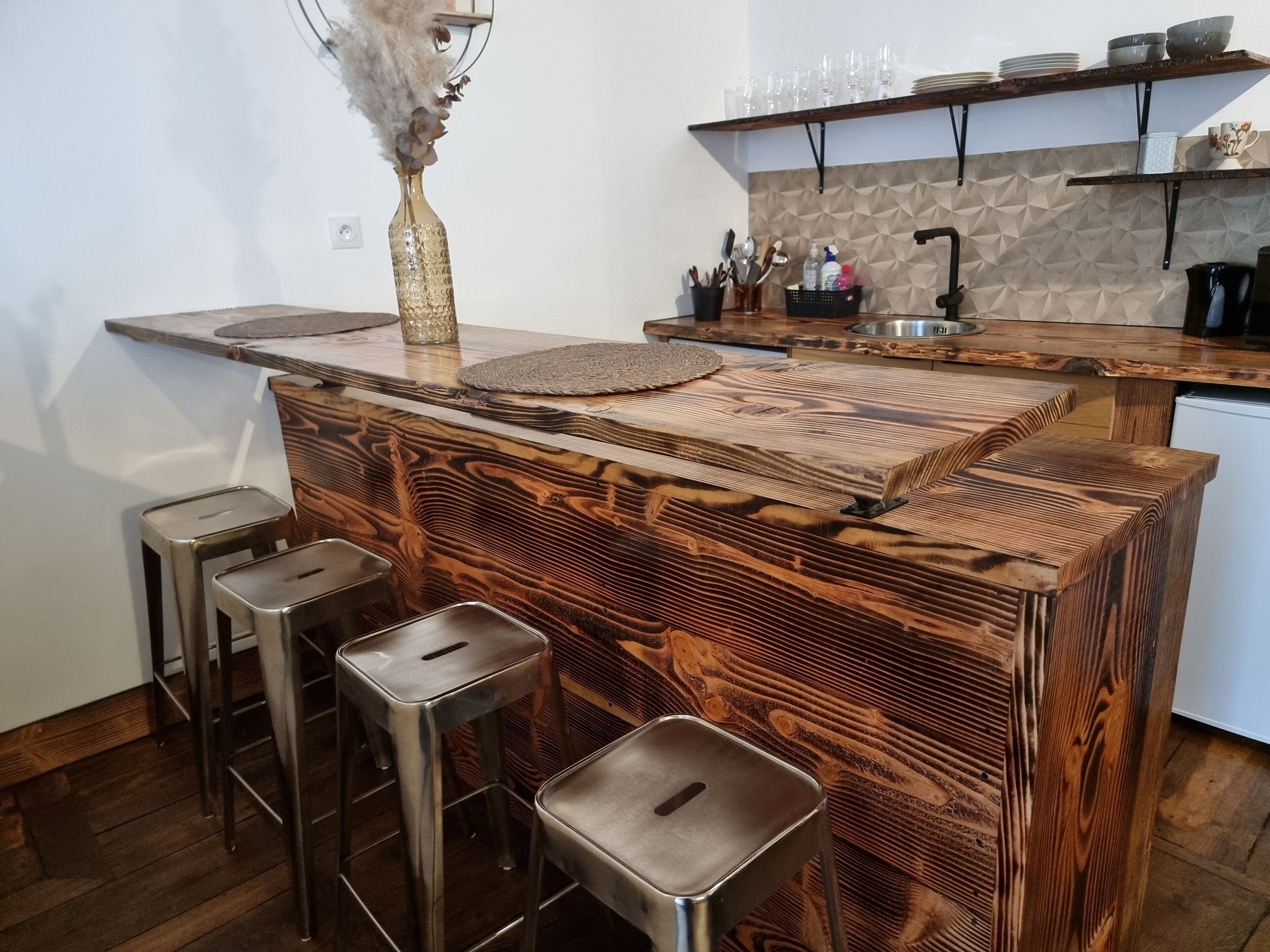 Superior-lejlighed - ikke-ryger - mikrobølgeovn | Privat køkken | Espressomaskine, kaffe-/temaskine, elkedel