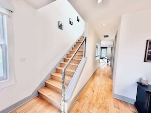 Interior - The Delaware Loft | 2BR 2.5BA Townhome + Roof Deck (Indianapolis)