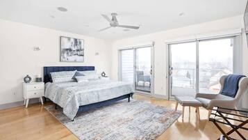 2 bedrooms, iron/ironing board, travel crib, WiFi