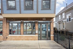 Exterior detail - Delaware Loft-2BR/2.5 BA Townhome w/ Rooftop Deck (Indianapolis)