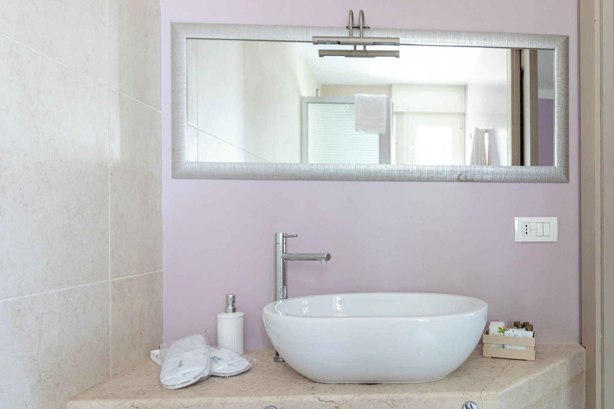 Villa Luna sul Mare,3 camere da letto, bagno privato | Bathroom | Shower, rainfall showerhead, hair dryer, slippers