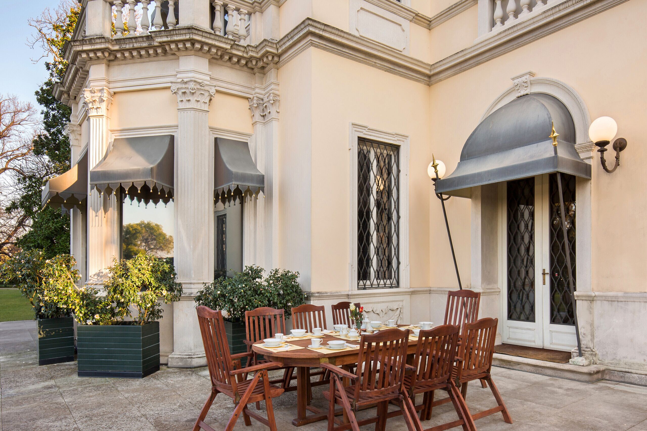 Restauration en plein air