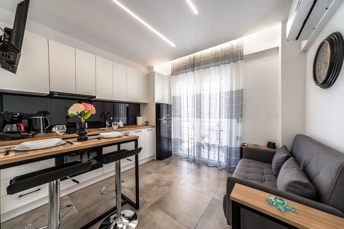 Apartment | 2 bilik tidur, kalis bunyi