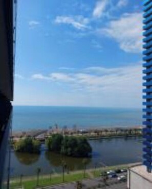 Udsigt fra overnatningsstedet