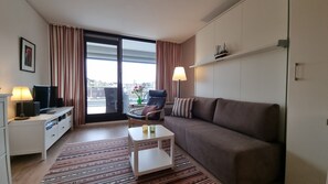 TV, DVD player, stereo - Vacation apartment Mühlenblick (Laboe)