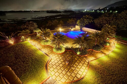 Ananta Villa: Luxe Lakefront Escape with 5-Star Comfort Near Mumbai!