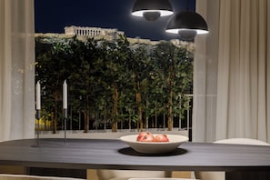 Dining - Bright Acropolis Loft Plunge Pool (Athina)