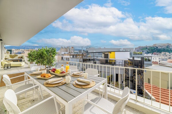 Restauration en plein air