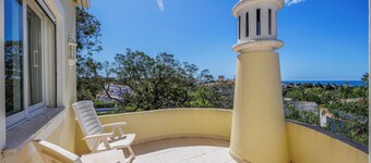 Stunning 4 bedroom villa with heated pool and sea views in exclusive area