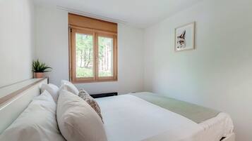 Deluxe-Apartment, Gartenblick