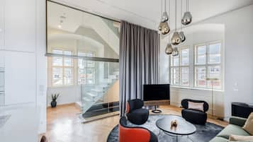 Panoramic Apartment | Ruang tamu