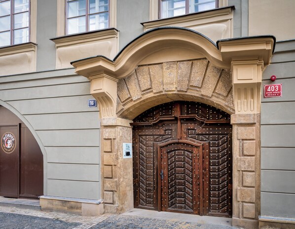 Ingresso della struttura