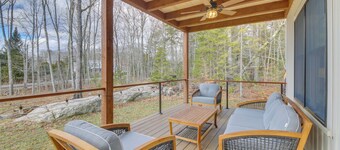 4 Mi to Boothbay Harbor: Quiet Retreat w/ Deck