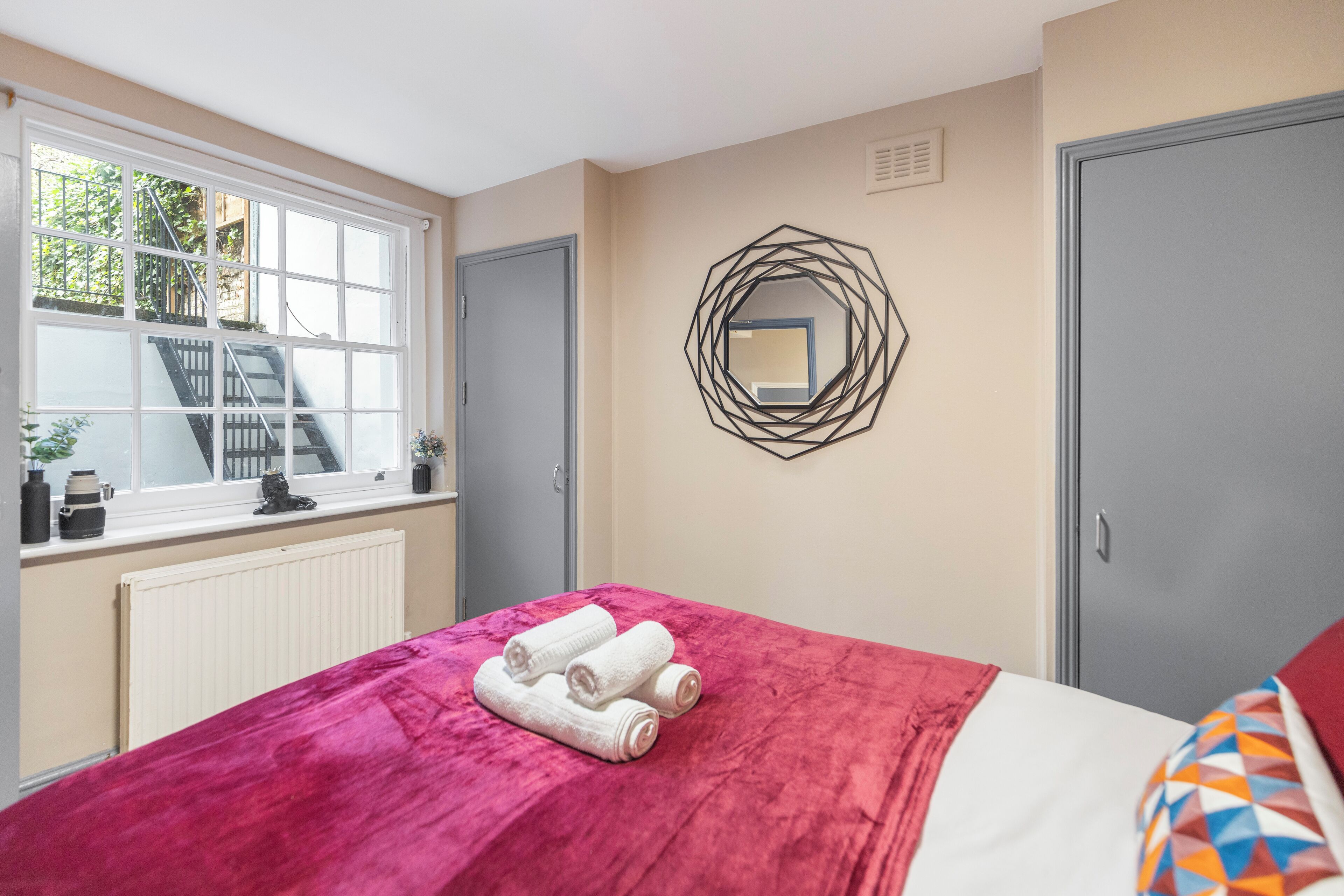 1 Schlafzimmer, Bügeleisen/Bügelbrett, Bettwäsche