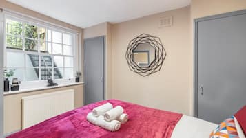 1 Schlafzimmer, Bügeleisen/Bügelbrett, Bettwäsche