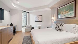 1 bedroom, desk, internet, wheelchair access