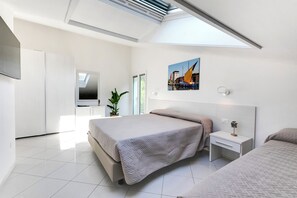 Appartement, 3 slaapkamers, terras, in toren | Gratis wifi, beddengoed