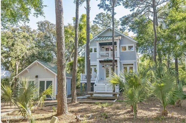 Exterior - 310 NBHW: 4  BR, 3  BA House in Bald Head Island, Sleeps 10 (Bald Head Island)