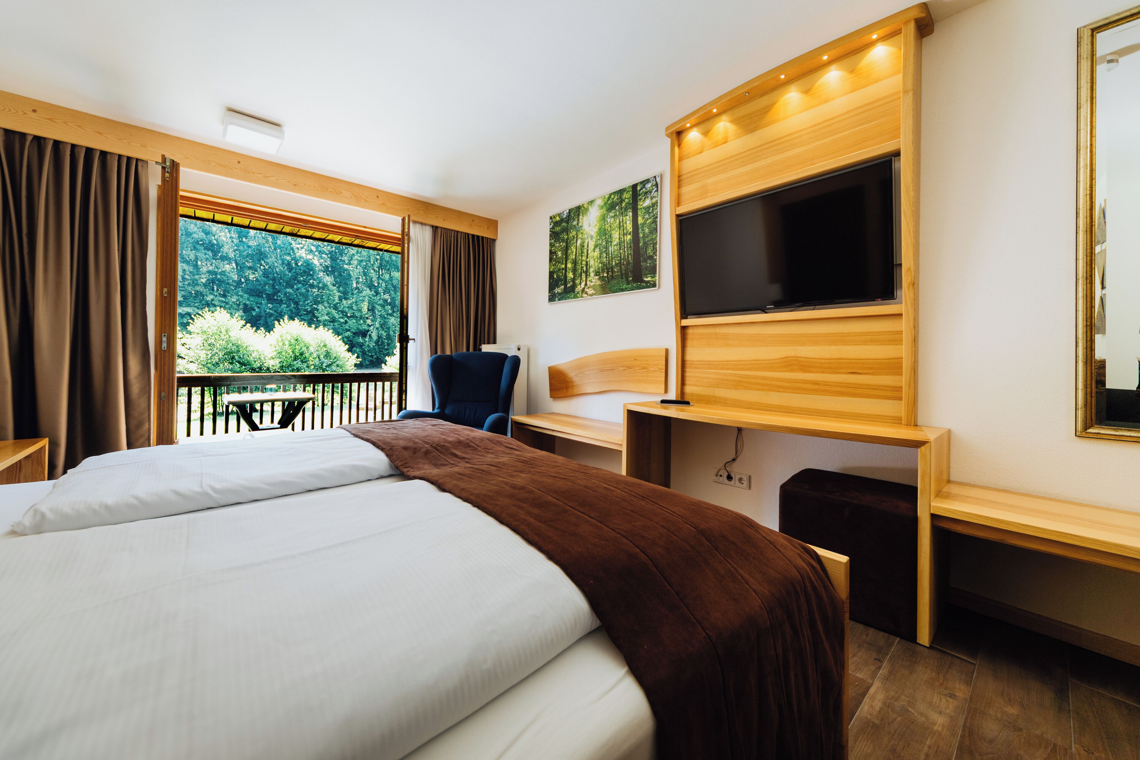 Panoramic Double Room | In-room safe, free WiFi, bed sheets