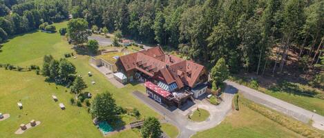 Fassade der Unterkunft