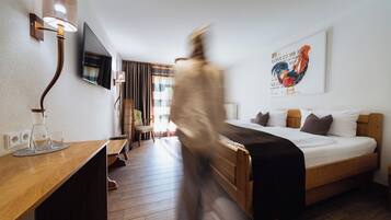 Classic-Doppelzimmer | Zimmersafe, kostenloses WLAN, Bettwäsche