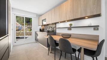 Frigorifero, forno, lavastoviglie, macchina per tè/caffè