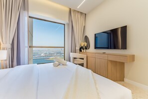 2 soverom, safe på rommet, strykejern/-brett og wi-fi (inkludert)