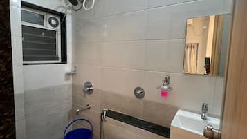 Towels, soap, toilet paper