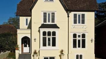 Voorkant van accommodatie