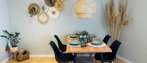 Appartement, 1 chambre, fumeurs, balcon | Salle à manger