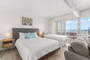 1 makuuhuone, silitysrauta/-lauta, vauvan matkasänky, Wi-Fi