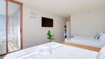 2 bedrooms, desk, iron/ironing board, WiFi