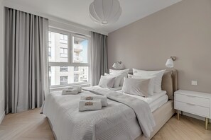 Family Apartment | Hypo-allergenic bedding, individually decorated, individually furnished - Seaside Przystań Letnica by Downtown Apartments (Gdansk)