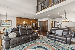 TV connectée, cheminée