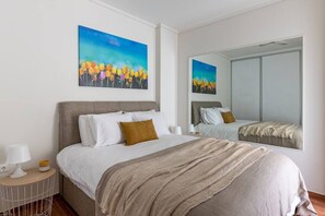 1 makuuhuone, silitysrauta/-lauta, ilmainen Wi-Fi, vuodevaatteet