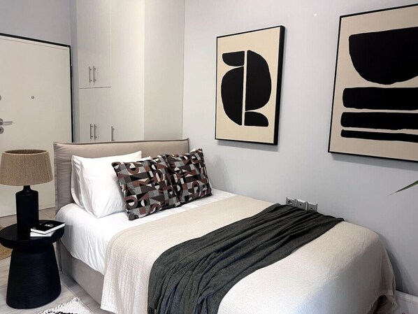 1 bedroom, iron/ironing board, free WiFi, bed sheets