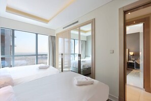 2 bedrooms, in-room safe, iron/ironing board, WiFi