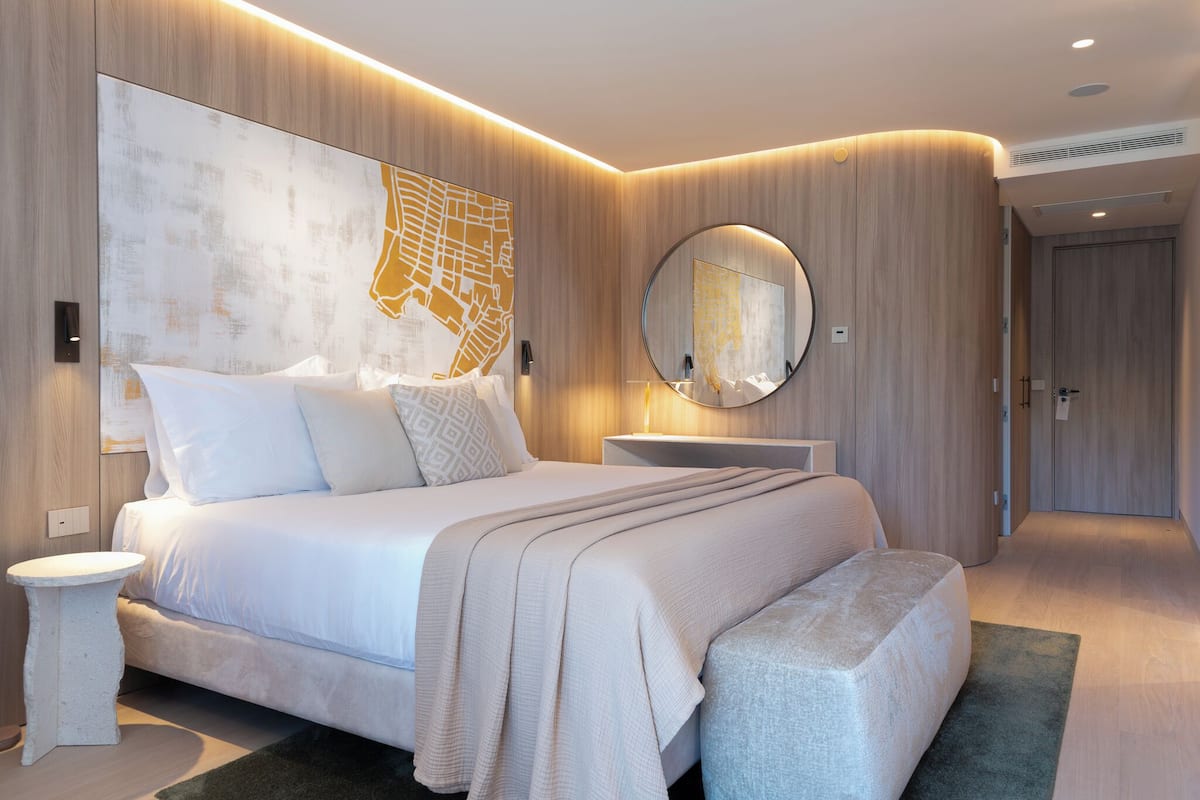 Minibar, in-room safe, desk, blackout curtains