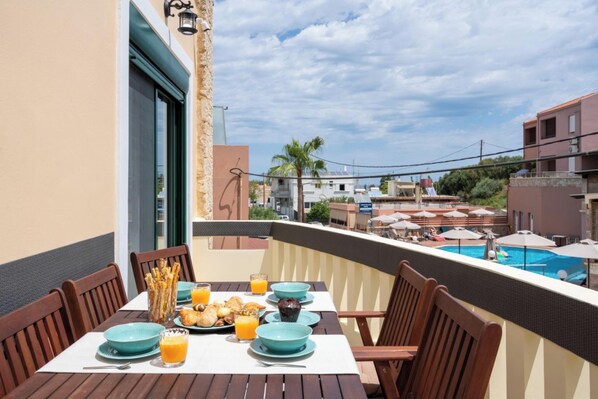 Deluxe-Apartment | Ausblick vom Zimmer