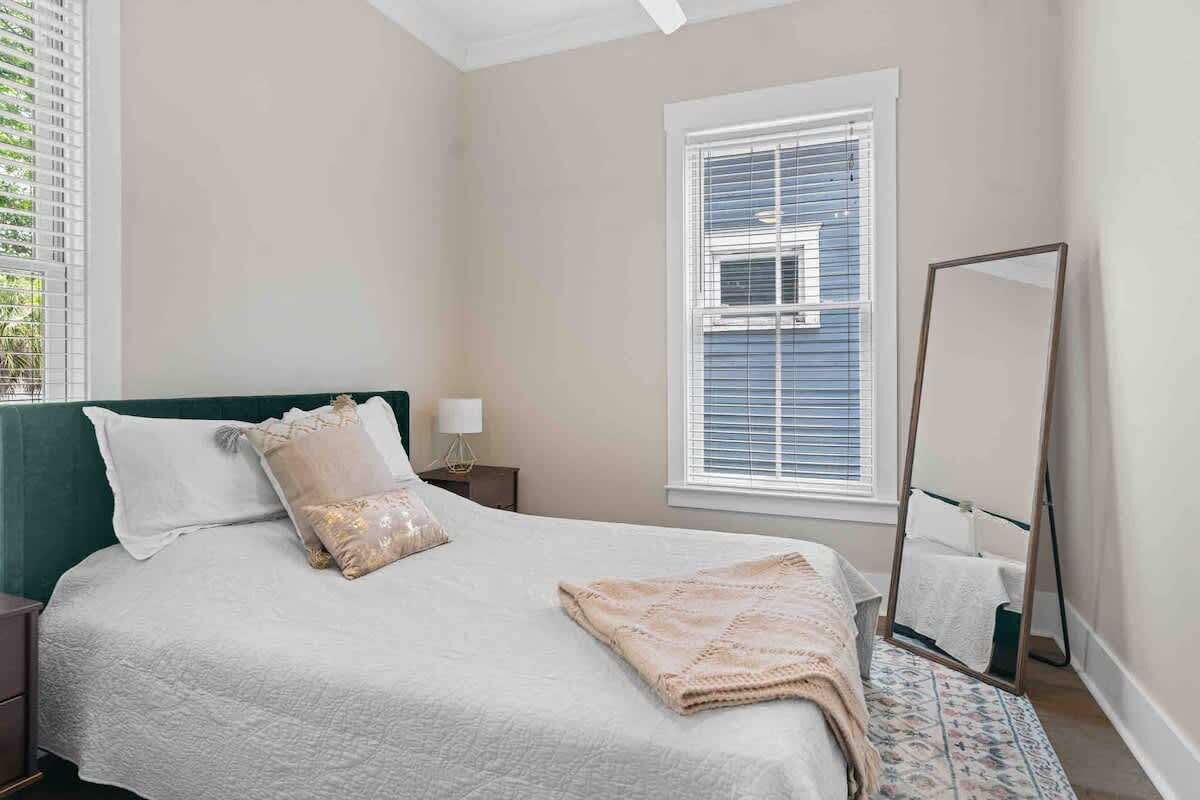 2 bedrooms, iron/ironing board, travel crib, WiFi