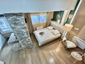 2 chambres, fer et planche à repasser, Wi-Fi gratuit, draps fournis